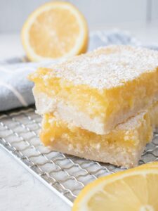 Lemon-blueberry cupcakes with lemon frosting