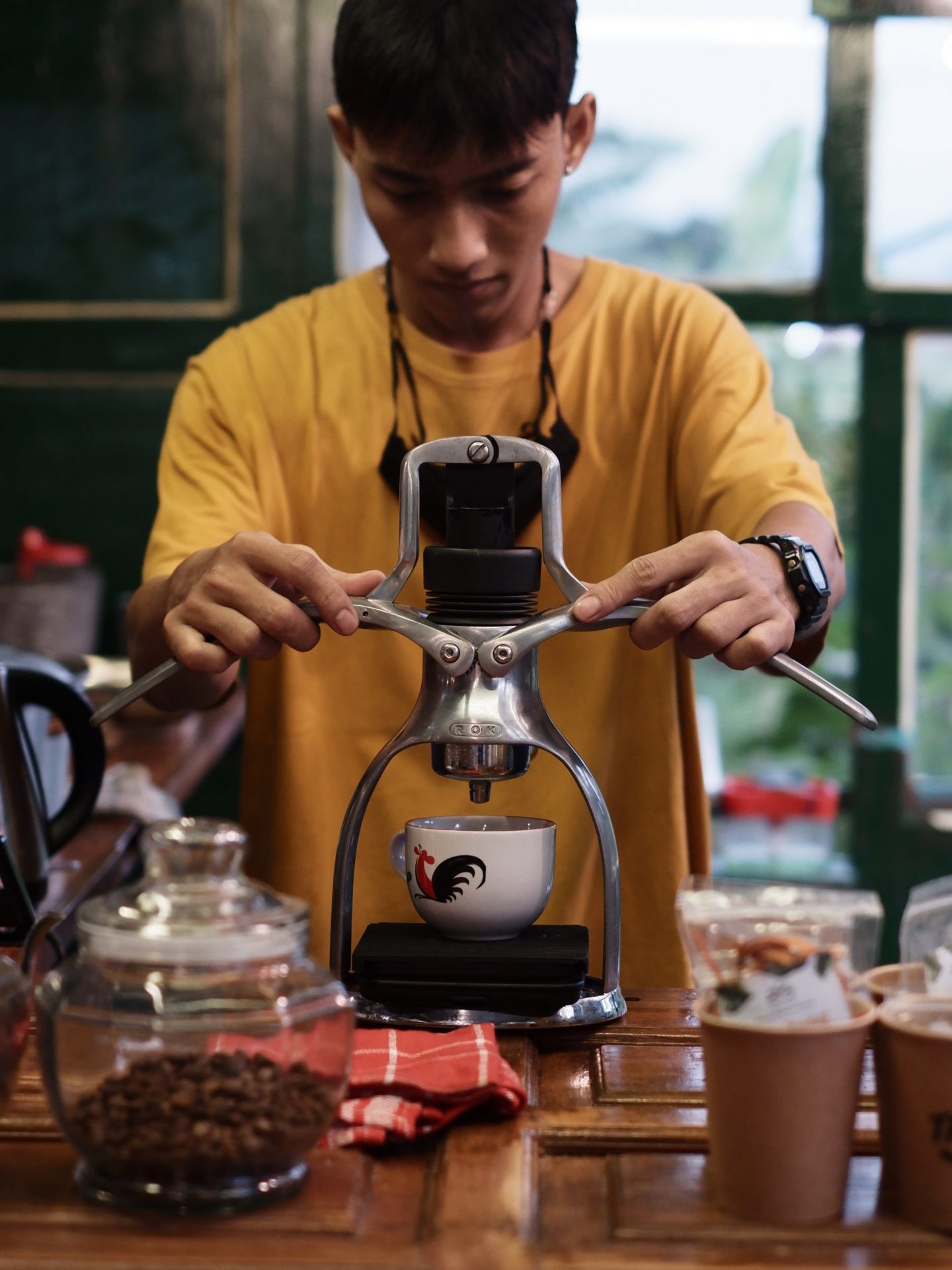 New Minimalist White Swedish Cafe at Kampong Bahru