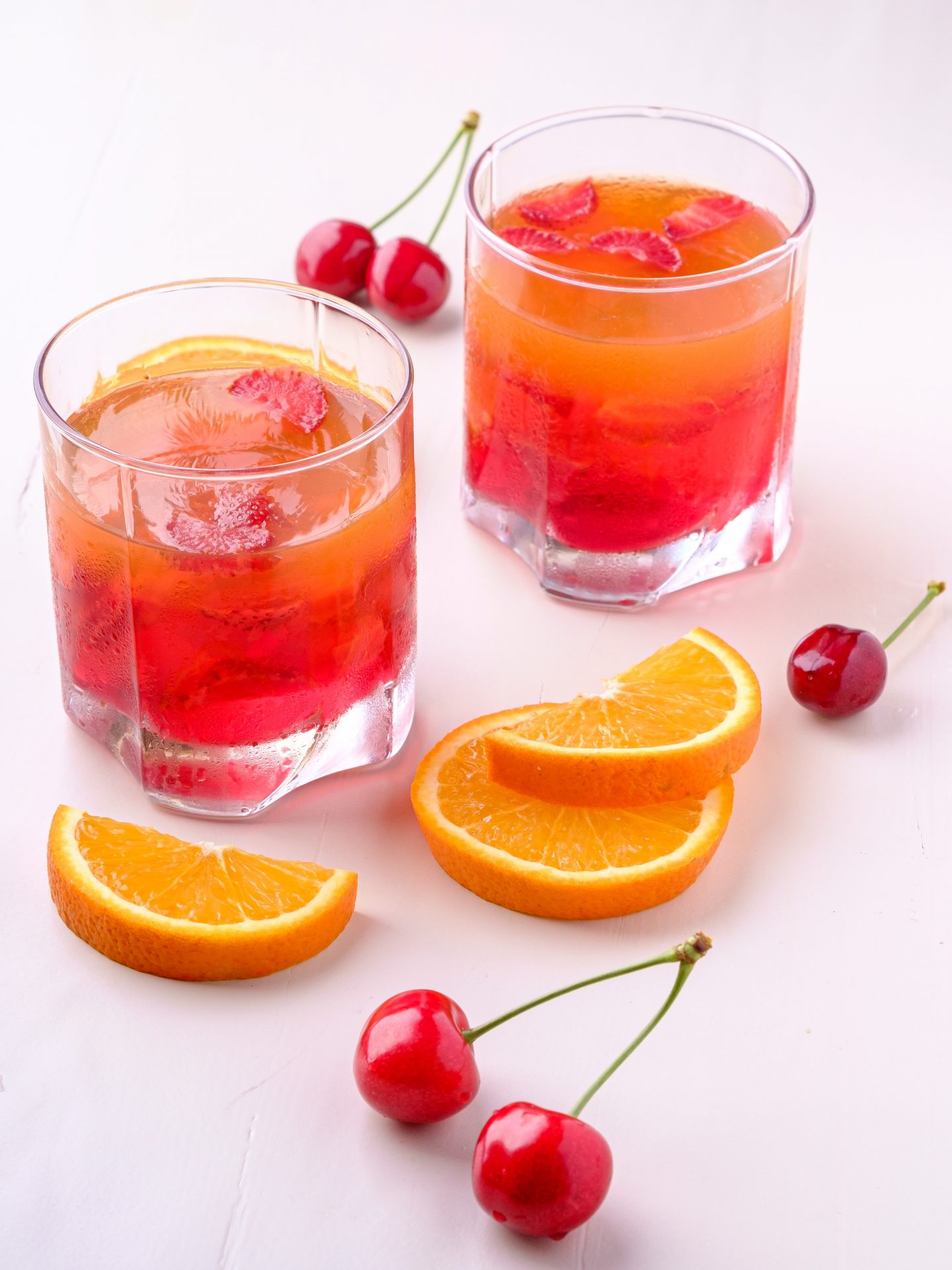 White wine spiced apple & pear bitter punch