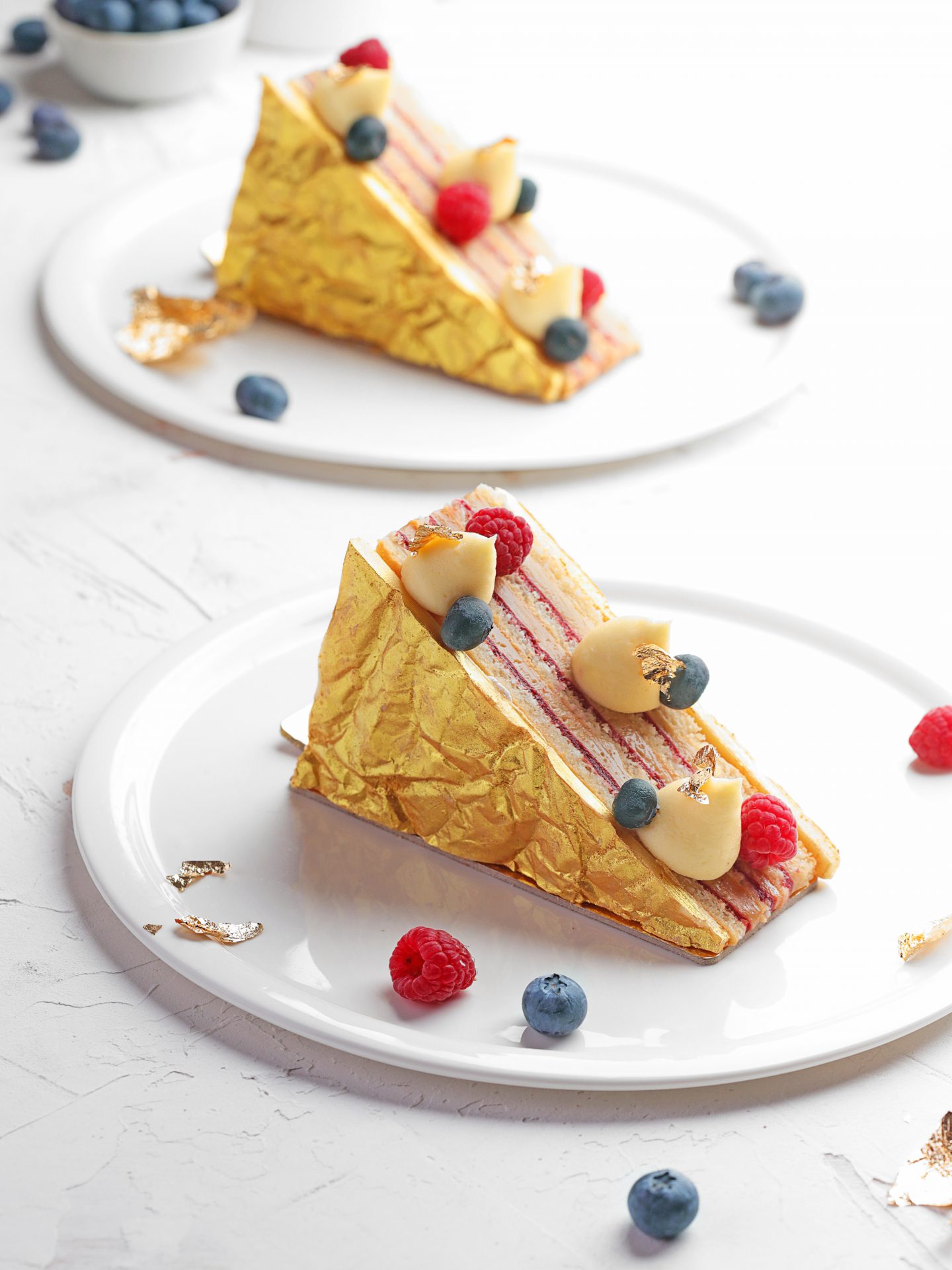 Caramelised nectarines with honeyed vanilla cream