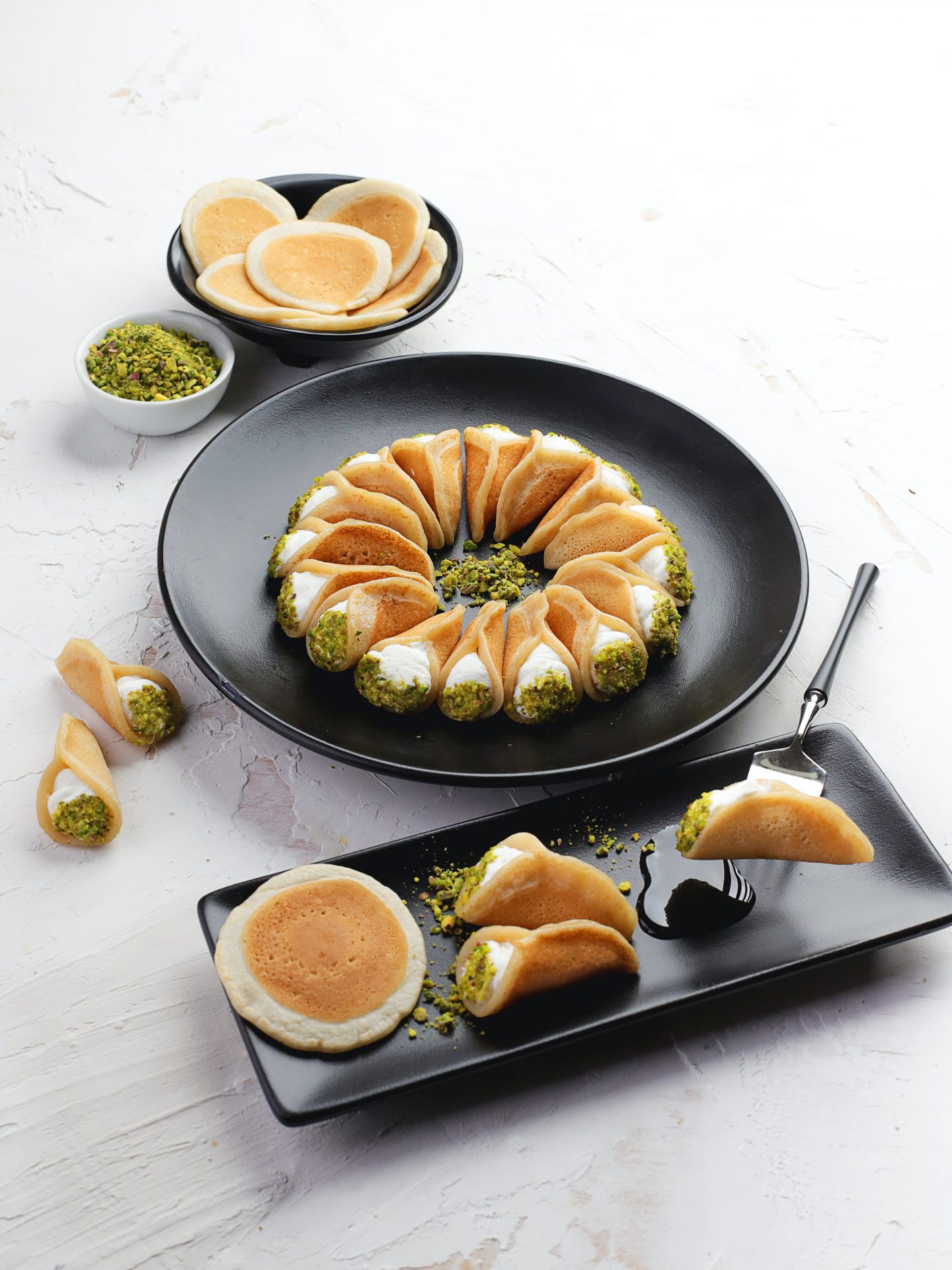 Bethany’s vegan blueberry and ginger Pride cheesecake